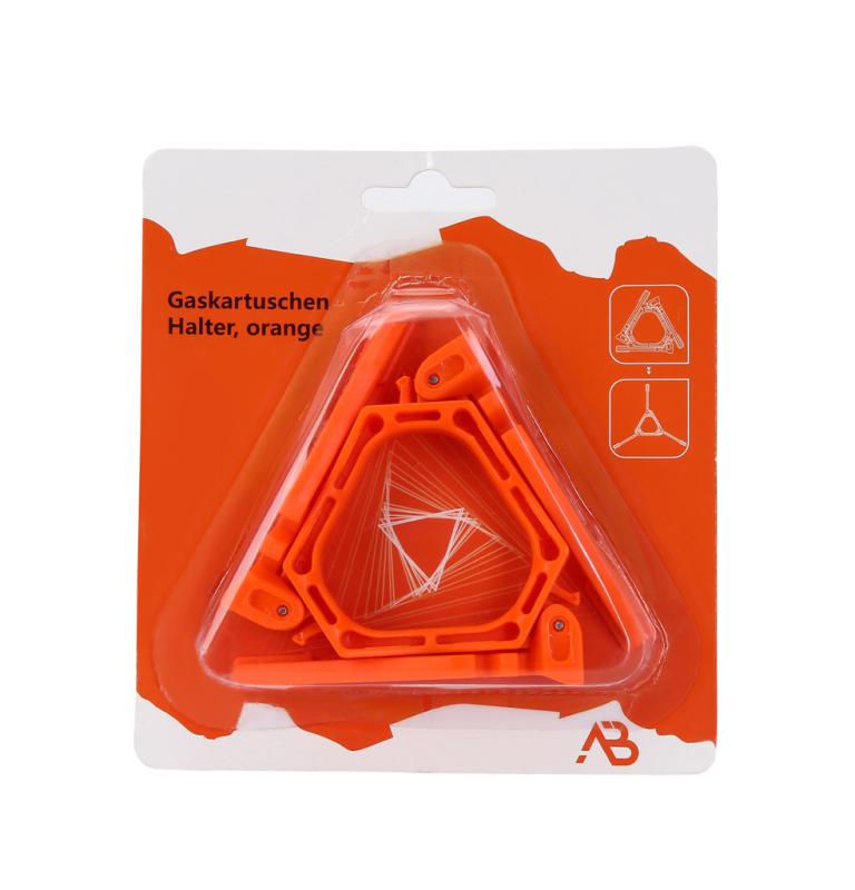 Gaskartuschenhalter, orange